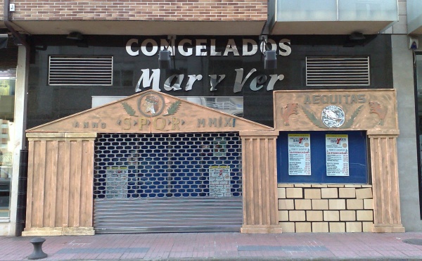 Fachada del establecimiento en la campaña de Guerras 2011