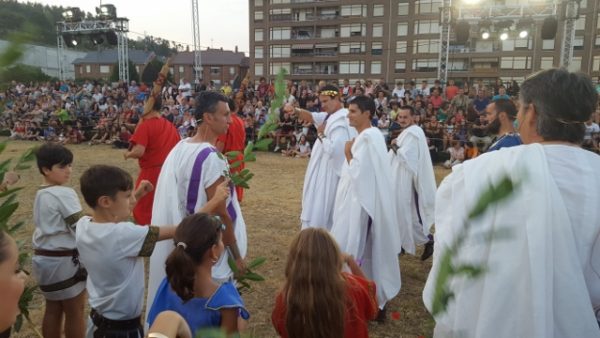Los romanos tomaron protagonismo ayer