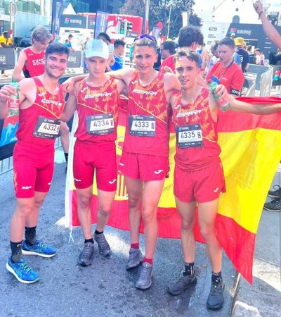Marcos Villamuera logró el bronce con España en el mundial de Innsbruck