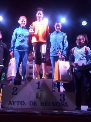 Podium de la prueba