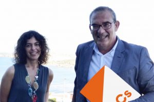 Verónica Alonso y Nicolás Campuzano