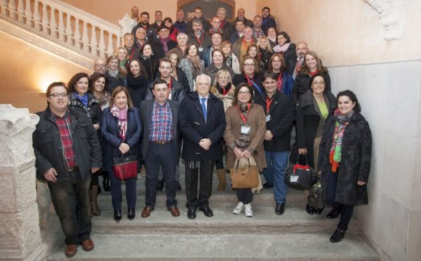 Asistentes a la asamblea nacional celebrada en Medina del Campo