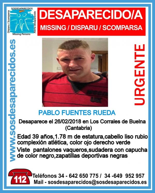 Encontrado un cadáver junto al coche del joven desaparecido en Los Corrales