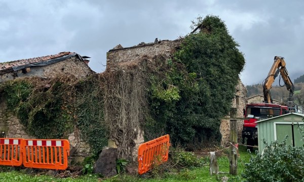 Casa demolida en Santa Olalla
