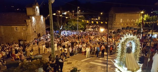 Fiesta de la Virgen del Carmen en Las Fraguas