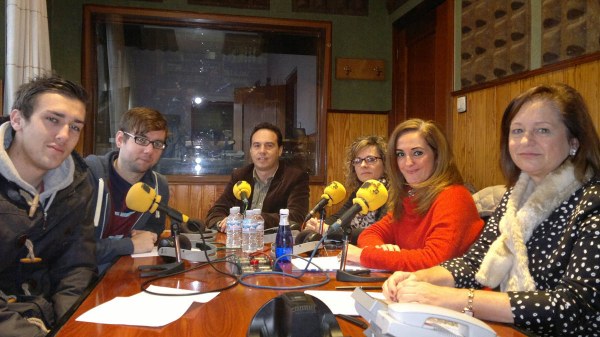 Gavin, Stuart, Javier Martínez, Mª Jesús Reguilón, Pilar Terán y Yolanda Gutiérrez.
