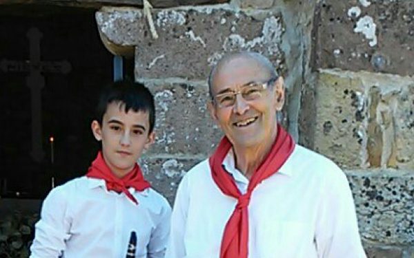 Homejane a Eduardo Castillo, `el tamboritero de Anievas´