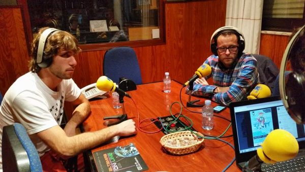 Alex Díaz y Ramón Basurto en La Farola