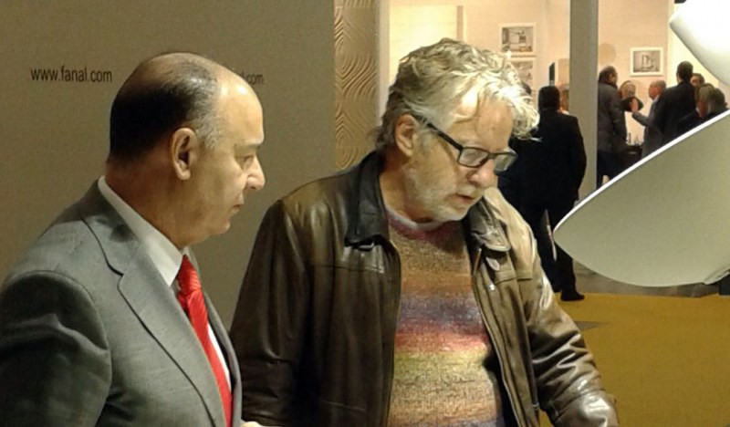 José López, gerente de Bathco y Javier Mariscal.