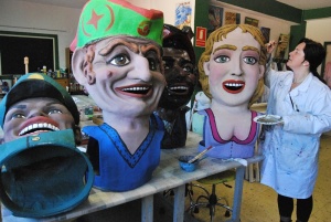 Los cabezudos volverán a reinar en San Juan