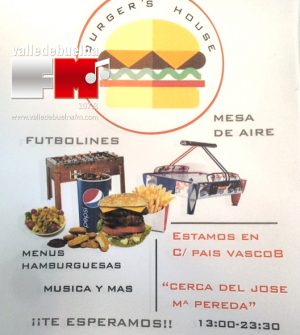 Gana un menú en Burger´s House