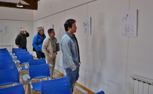 Exposición en el centro cultural de Molledo