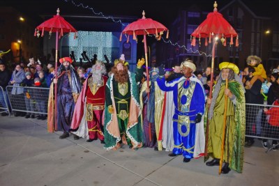 Todo preparado en Los Corrales para la noche mágica de Reyes
