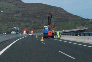 Obras de mejora en el viaducto de Pedredo