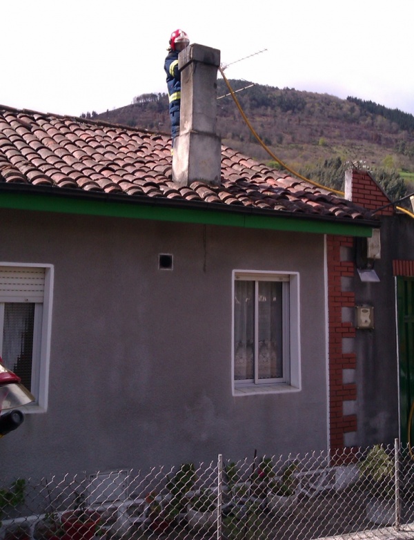 Chimenea en Somahoz