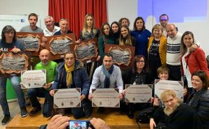Premiados en la Gala del Deporte en Bárcena de Pie de Concha