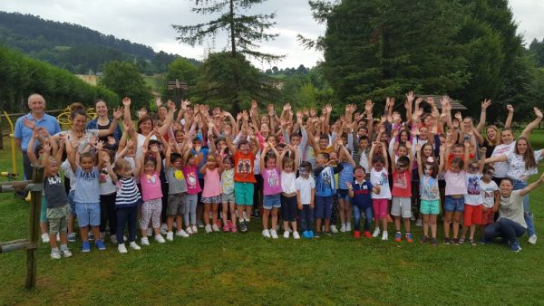 Campamento para jóvenes el pasado verano en San Felices