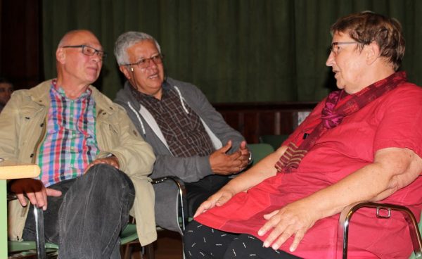 Rolf, Hermano Aniceto y Úrsula.