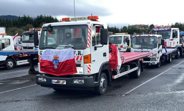 Foto de la movilización en Bilbao.