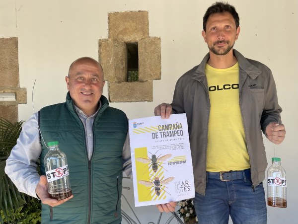 Agustín Molleda y Álvaron Castillo en la presentación de la campaña
