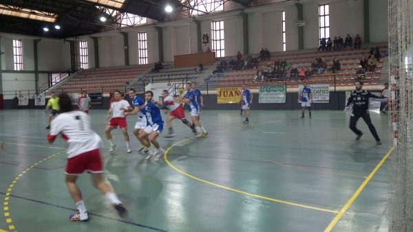 Instante del partido