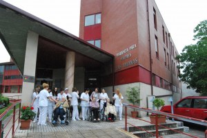 Exterior de la residencia