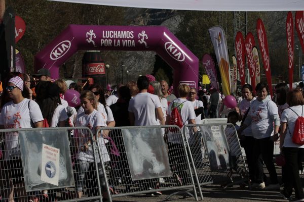 Salida de la noveda edición de la marcha Luchamos Por La Vida