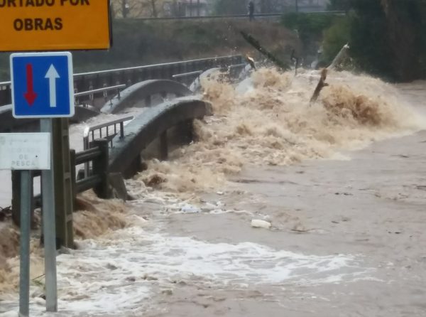 Vídeos de la riada del 24 de enero de 2019