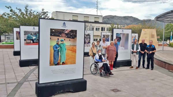 Inauguración de la exposición en Los Corrales