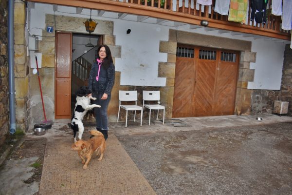 Beatriz Saro en su Casa de Menta