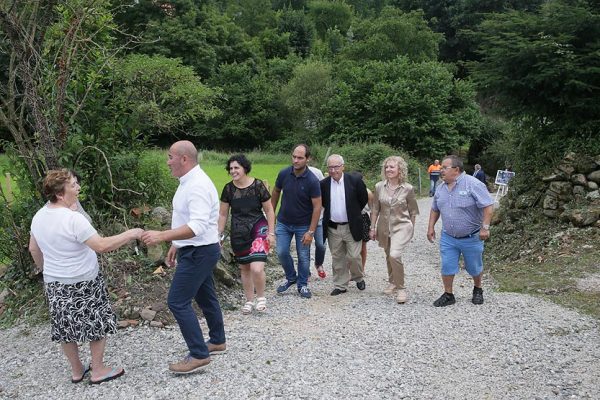 La vicepresidenta y consejera de Universidades e Investigación, Medio Ambiente y Política Social, Eva Díaz Tezanos, inaugura la nueva Estación Depuradora de Aguas Residuales