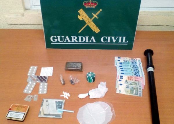 Material incautado