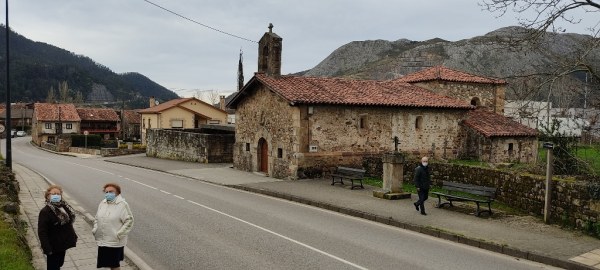 Ermita y parque de las Estelas en Barros