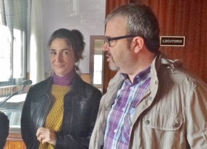 Anabel Díez y Carlos Troyano
