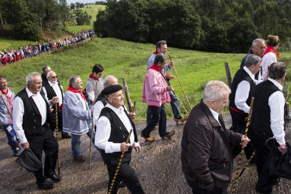 Revilla en la procesión de San Cipriano