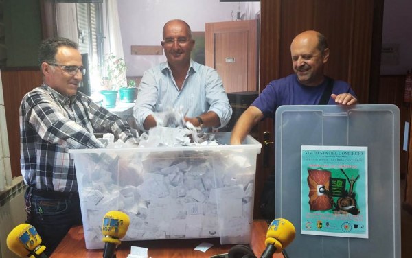 Sorteo de vales de compra de la Fiesta del Comercio