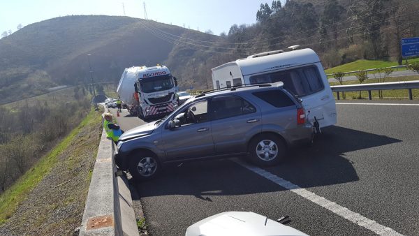 Accidente en la A-67