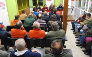 Los sindicatos convocan una manifestación este jueves en Los Corrales