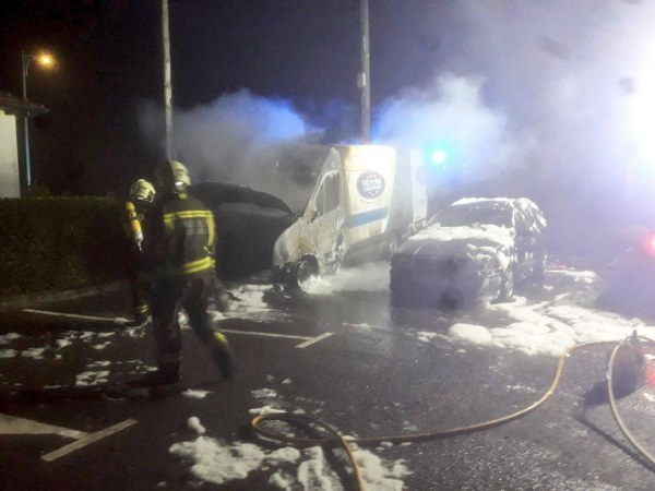 Actuación en el incendio de San Felices