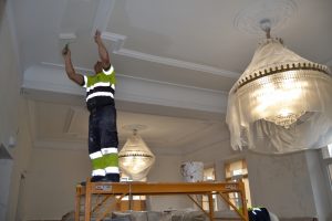 Obras de mejora en el interior del Ayuntamiento