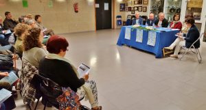 Presentación de las Jornadas de Canto Coral en la sede de la agrupación organizadora