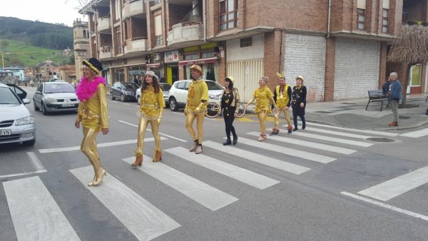 Comerciantes de La Aldea en su felicitación de Navidad