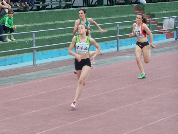 Control de atletismo en Los Corrales.