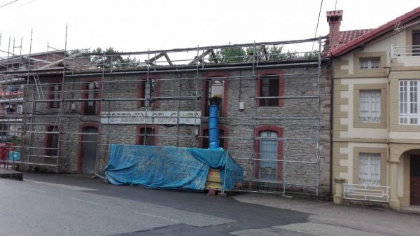 Obras en la Cooperativa de Arenas