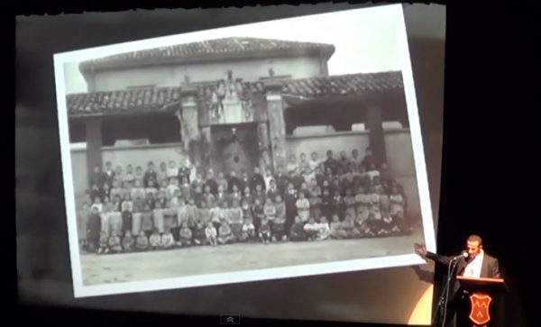 Acto de inauguración del 125 Aniversario de La Salle en Los Corrales