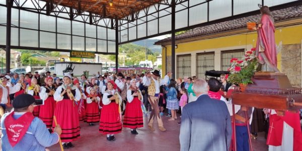 Hermanamiento entre romeros de San Mateo y Cartes