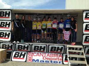 Podium final en La Serna de Iguña