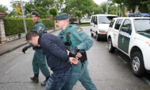 Instantes de la detención