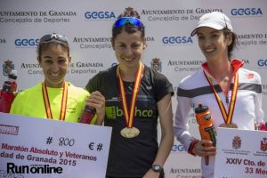 Podium en Granada ( Santi Molina- Run online)