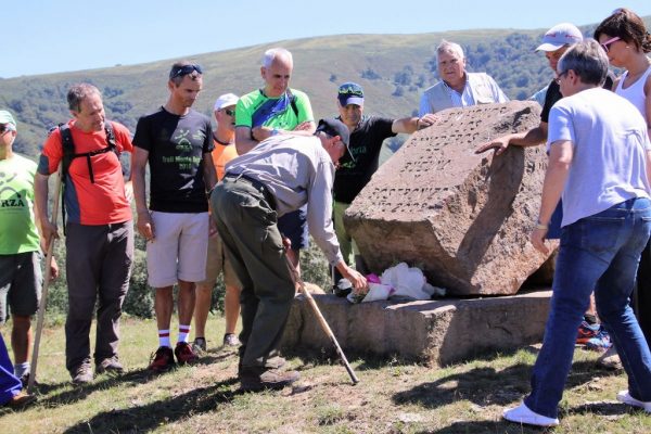 Homenaje a los ganaderos celebrado el año pasado en el monte Brazo